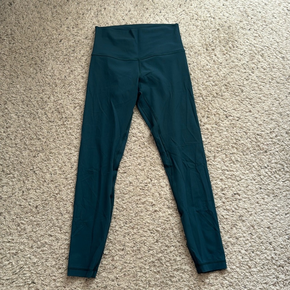 LULULEMON RIBBED ALIGN HR LEGGINGS 25”